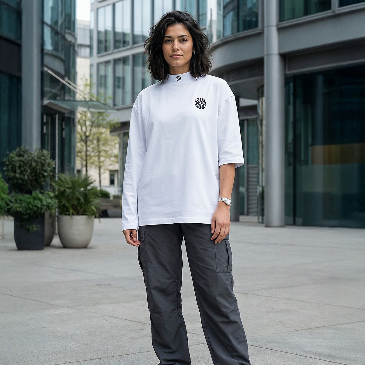 Quixotic Essential Tee White