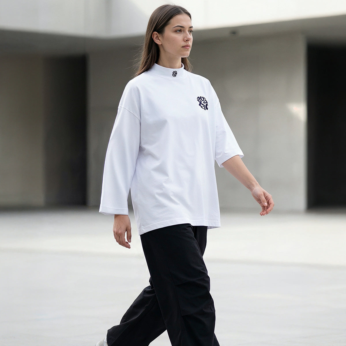 Quixotic Essential Tee White