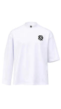 Patented Asymmetrical Sleeve White Tee